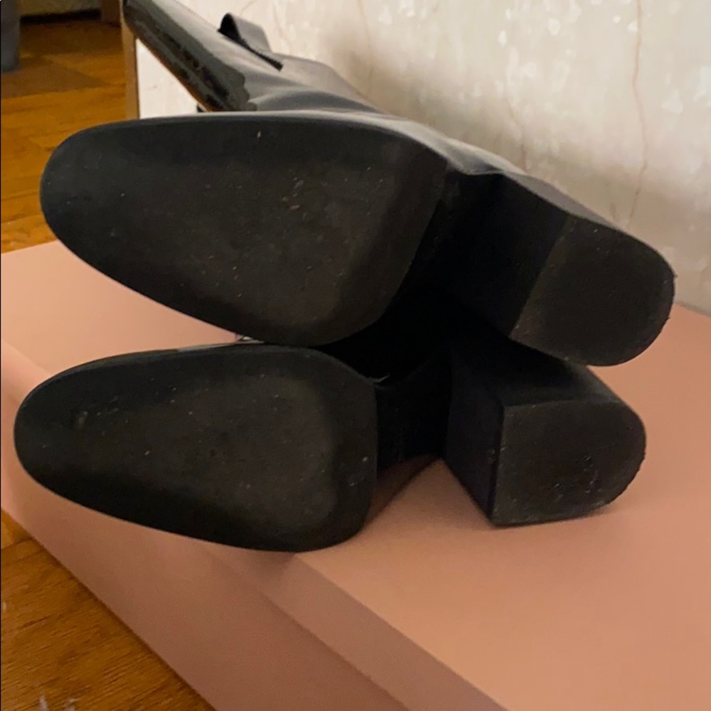 Acne studios bamy black patent leather boots 37/7 - Picture 4 of 5